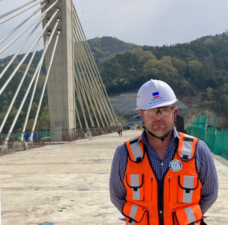 Tim Bowring HEB construction